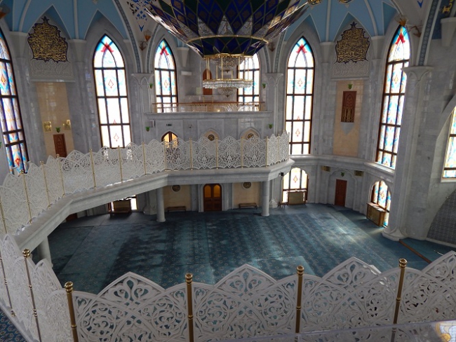 Казань. Мечеть Кол Шериф. Внутри