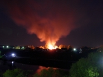 Пожар в Юдино