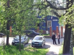 Дом милиции в селе Дубки возле железнодорожной станции "Пионерская"